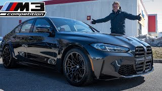 2021 BMW G80 M3 Competition detailed review Is this the best M3 ever [upl. by Tiler]