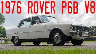 1976 Rover P6B V8 Goes for a Drive [upl. by Ellevehs]