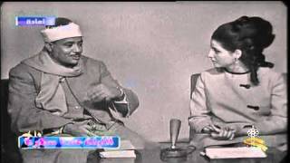 Interview English Subtitles  Shiekh Abdul Basit  on Quran Melody and Songs early 1960s [upl. by Acimehs]