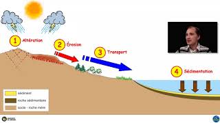 Le cycle des roches sédimentaires par Yann Hautevelle [upl. by Nryhtak128]