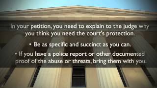 How To Get a Restraining Order  Restraining Orders Explained [upl. by Onaled]