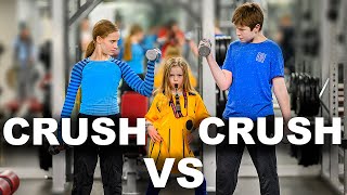 Strength Challenge vs Crush EMOTIONAL [upl. by Catharina]