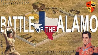 Battle of The Alamo 1836 Texas Revolution [upl. by Gifferd]