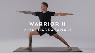 How to do Warrior II  Virabhadrasana II Tutorial with Dylan Werner [upl. by Gyatt]