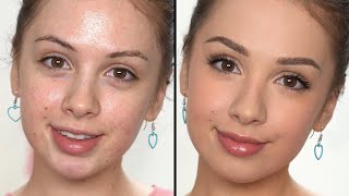 MINIMAL Makeup Tutorial  No Makeup Makeup  Tips and Tricks [upl. by Gnivre]