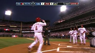 Victorino belts a grand slam off Sabathia [upl. by Ahsikyw]