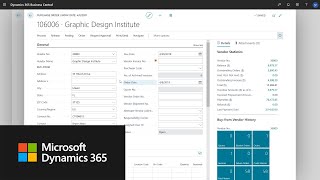 How to create a purchase order in Dynamics 365 Business Central [upl. by Nyrak]