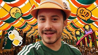 MEXICANO VISITA OKTOBERFEST [upl. by Etsirk535]