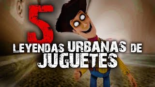 5 Extrañas leyendas urbanas sobre juguetes │ MundoCreepy │ NightCrawler [upl. by Lemuela]