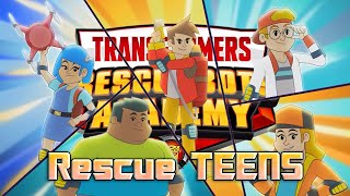 Rescue Bots Academy Review  Rescue TEENS [upl. by Ailed]