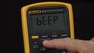 Secret Functions on the Fluke 87V Digital Multimeter [upl. by Enilrem]