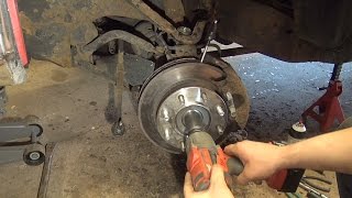 Chevy Silverado K2500 Front Hub Bearing Replacement [upl. by Nalaf]