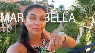 Marriott MARBELLA Beach Resort Travel VLOG [upl. by Guibert]