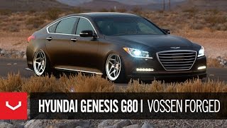 Hyundai Genesis G80  quotGodivaquot  Vossen Forged LC104T [upl. by Persian806]