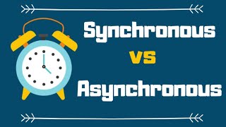 Synchronous vs Asynchronous Applications Explained by Example [upl. by Neros]