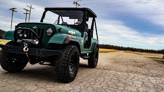 New Go Fast Parts  Getting diesel FREAKY Mahindra Roxor [upl. by Soisanahta]