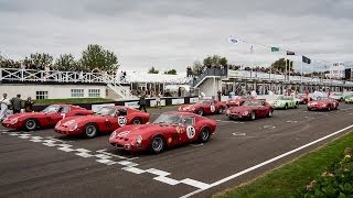 15x Ferrari 250 GTO at the Goodwood Revival [upl. by Ravel]