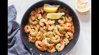 Lemon Garlic Butter Shrimp [upl. by Gonzales]