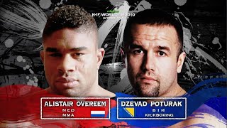 Alistair Overeem v Dzevad Poturak [upl. by Hareema]