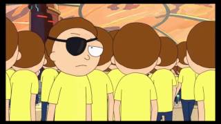 Rick and Morty Season 1 Episode 10 Ending Evil Morty Eyepatch Reveal [upl. by Enisamoht]