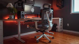 A Well Worthy Budget Desk Setup Office Chair  Ergo Chair 2 [upl. by Anderea]