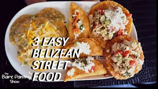 BEST BELIZEAN STREET DISHES  How To Make Panades Salbutes amp Panucho [upl. by Gleeson251]