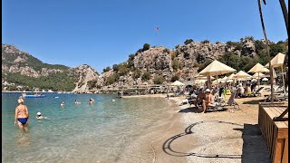 Marmaris Turunc Beach Paradise in Turkey  September 2020 [upl. by Nalak]