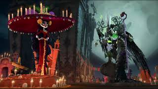 The Book of Life  The Day of The Dead La Muerte and Xibalba Wager Scene [upl. by Calle]