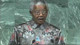 Nelson Mandela at the United Nations [upl. by Phi]