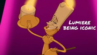 Lumiere Being the Best Disney Character for 3 Minutes Straight [upl. by Dennard]