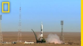 Soyuz Launch  National Geographic [upl. by Arednaxela]