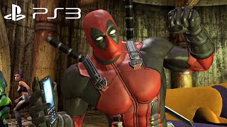 DEADPOOL  PS3 Gameplay [upl. by Abbye]