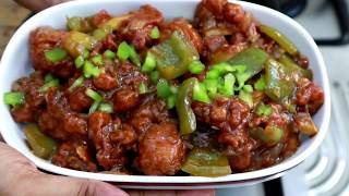 Gobi Manchurian Gravy in Malayalam  Restaurant Style Gobi Manchurian Recipe [upl. by Gausman]