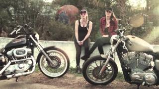 Female HarleyDavidson Riders at Daytona Bike Week [upl. by Cerracchio443]