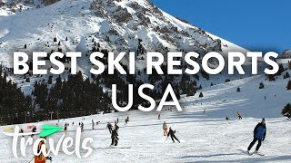 Top 10 Ski Resorts in the US  MojoTravels [upl. by Unni349]