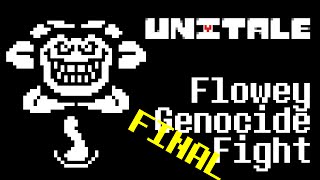 Unitale  Flowey Genocide Fight [upl. by Bodi]