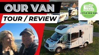 VAN TOUR  Autotrail Motorhome  RV Review  F60 [upl. by Nyleimaj]