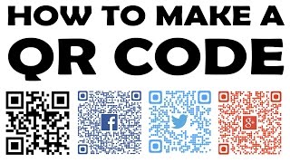 HOW TO CREATE A QR CODE   INSTRUCTIONS 101 [upl. by Lipski]