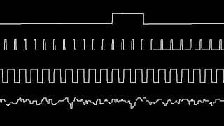 C64 Wally Bebens Tetris music oscilloscope view [upl. by Yknip]