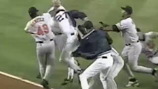 Yankees amp Orioles 1998 Brawl Breakdown [upl. by Pascale]