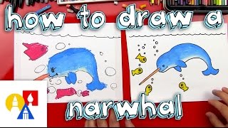 How To Draw A Narwhal [upl. by Connie]