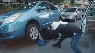 Man Confronts 3 People Trying To Steal Catalytic Converter In South Sacramento [upl. by Pablo]