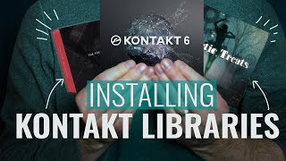 How to Install KONTAKT LIBRARIES Install Native and 3RD PARTY Kontakt Libraries [upl. by Oag815]