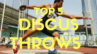 TOP 5  Longest Discus Throws Of All Time  Discus World Records [upl. by Demetre21]