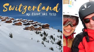 SKIING IN SWITZERLAND VLOG [upl. by Eatton310]