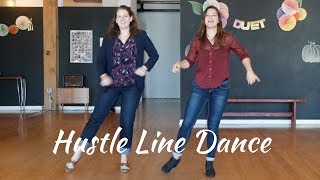 Line Dance 101 Hustle [upl. by Huang]