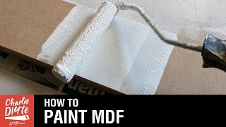 How to Paint MDF  Video 1 [upl. by Schonthal]