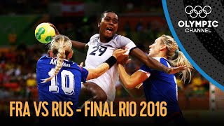 France v Russia  Womens Handball Final  Full Match  Rio 2016 Replays [upl. by Eniloj]