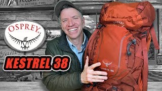 Osprey Kestrel 38 BackPack REVIEW [upl. by Ydneh345]