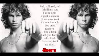 The Doors Roadhouse Blues Lyrics HD [upl. by Aner]